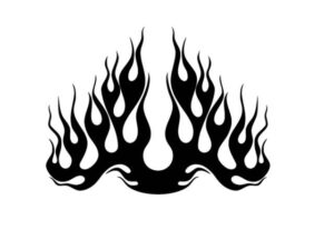 autotattoo flames 003 zeichnung