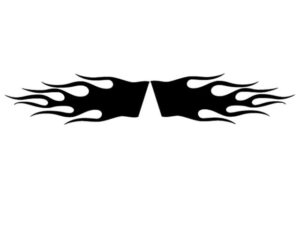 autotattoo flamme 007 zeichnung