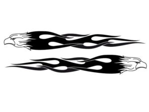 autotattoo flamme adler 001 zeichnung 1