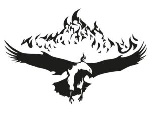 autotattoo flammen adler 008