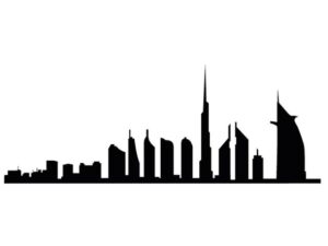 wandtattoo skyline dubai inhalt
