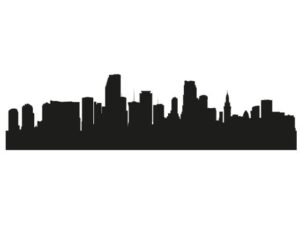 wandtattoo skyline miami inhalt