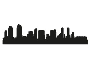 wandtattoo skyline san diego inhalt