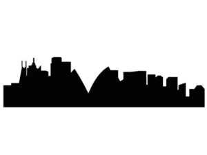 wandtattoo skyline sidney inhalt