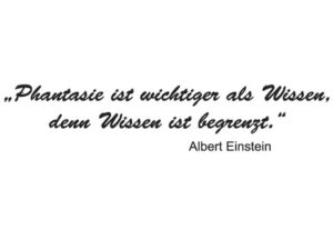 wandtattoo spruch albert einstein 001 inhalt